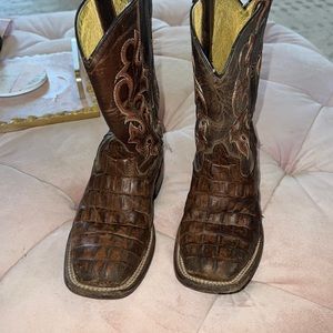 Anderson Bean kids cowboy boots